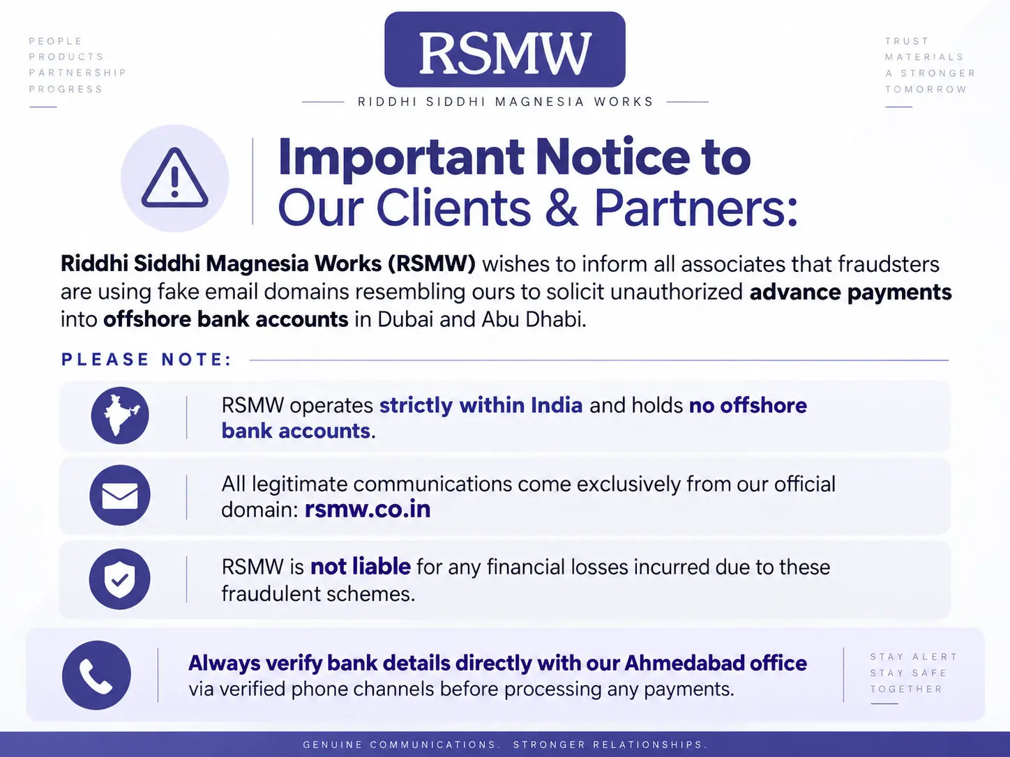 Important Notice